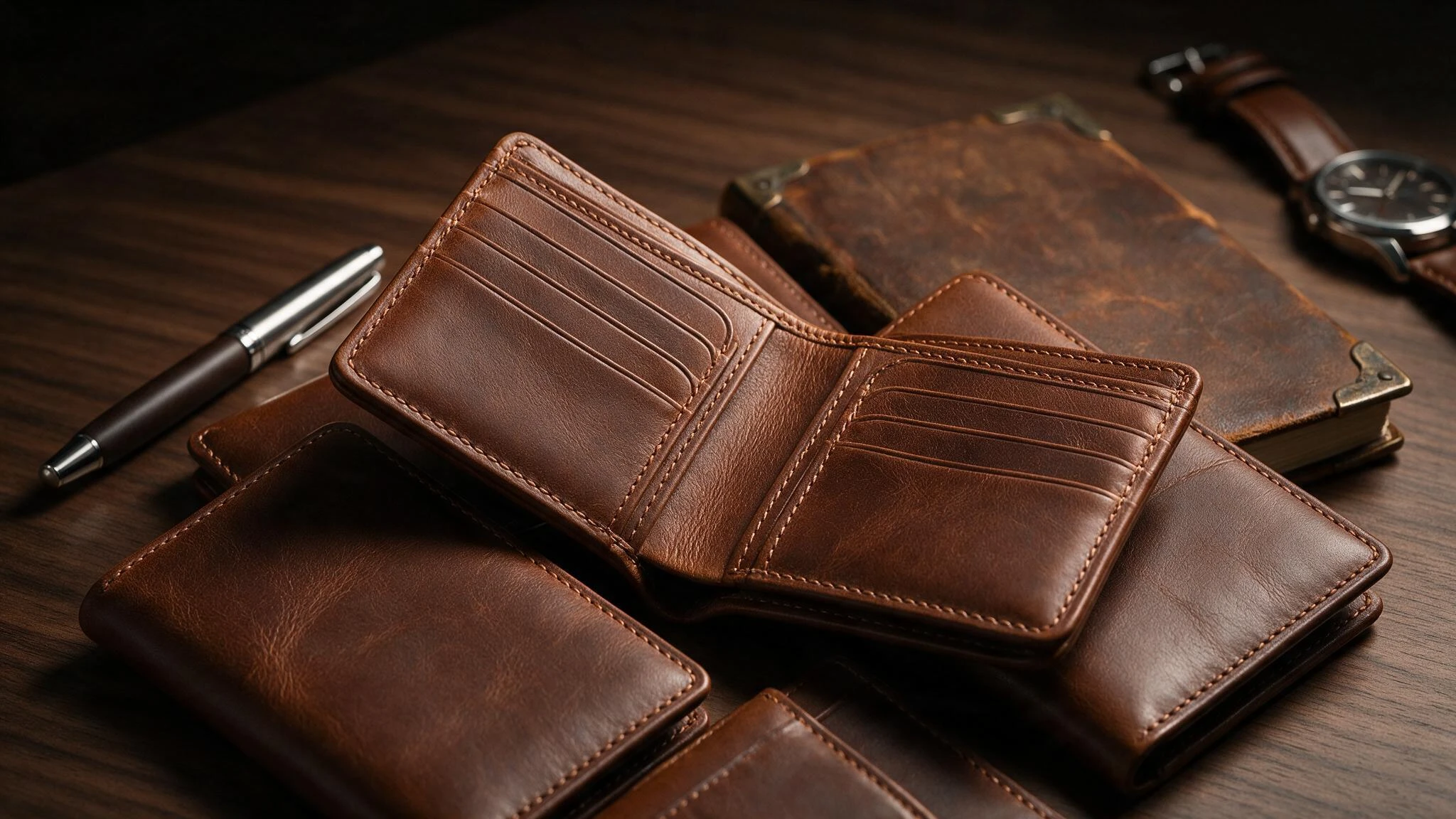 Leather Wallets Banner